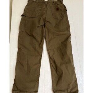 Carhartt Pants Men's 36x32 Tan Carpenter Work Loose Fit  Grunge